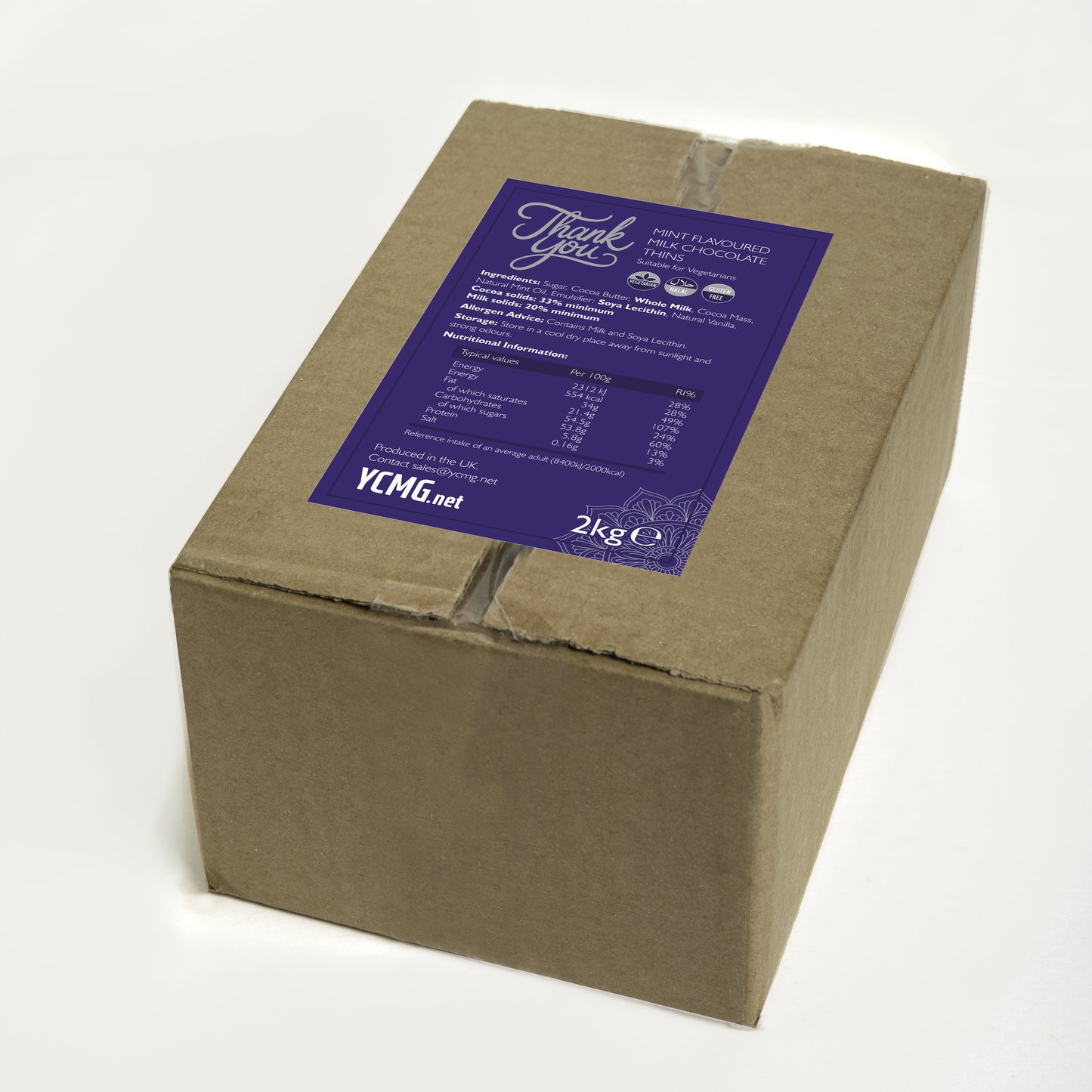 Luxury Restaurant Mint Chocolate Thins